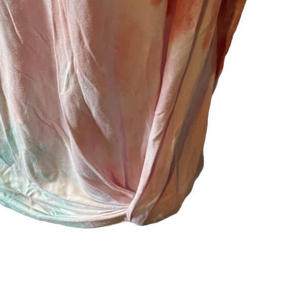 tie dye tshirt shirt sleeves Women’s medium 24/7 by Maurices - Picture 2 of 8